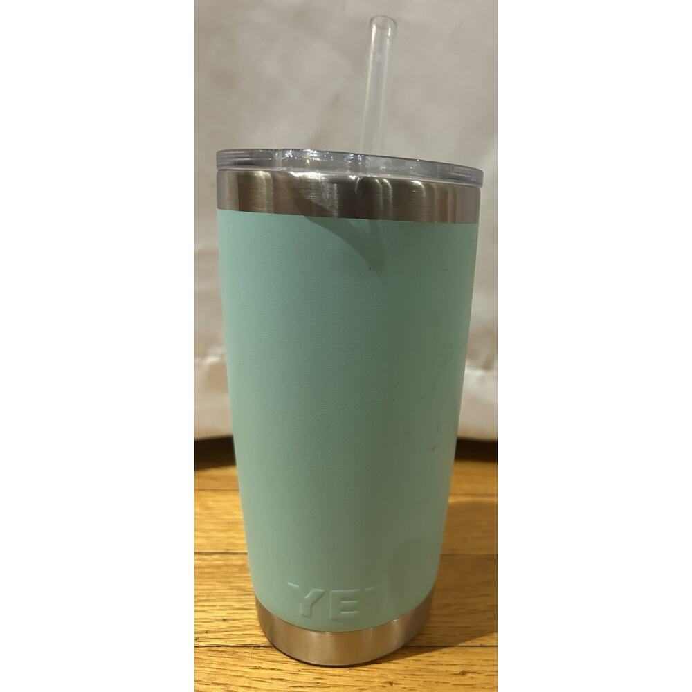Yeti 20 oz Rambler Tumbler in Seafoam - Picture 3 of 7